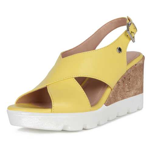 Босоножки женские T.Taccardi K0315PT-4C желтые 39 RU в Wildberries