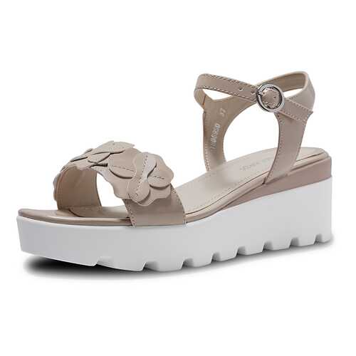 Босоножки женские T.Taccardi K0330PT-1A бежевые 35 RU в Wildberries
