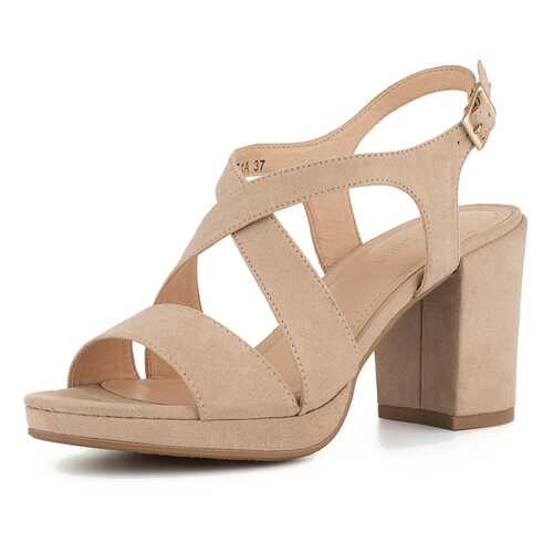 Босоножки женские T.Taccardi K0559PT-1A бежевые 36 RU в Wildberries