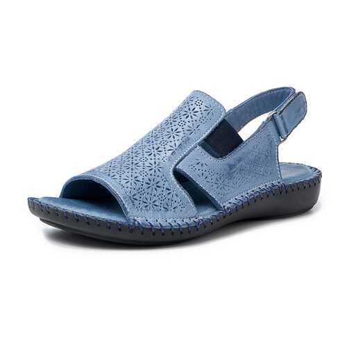 Сандалии женские Alessio Nesca Comfort TR-AMR-099 голубые 37 RU в Wildberries