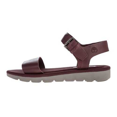 Сандалии женские Timberland TBLA286TW бордовые 7 US в Wildberries