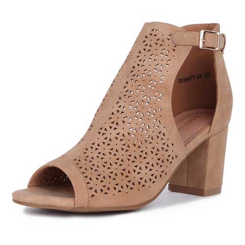 Ботильоны женские T.Taccardi K0344PT-3A бежевые 37 RU в Wildberries