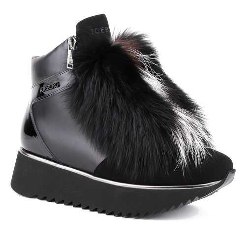 Ботинки женские Iceberg GID1394A черные 37 RU в Wildberries