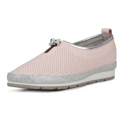 Слипоны женские Alessio Nesca K0636LC-1A розовые 37 RU в Wildberries