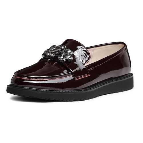Лоферы женские Alessio Nesca JXY20SS-1B бордовые 37 RU в Wildberries