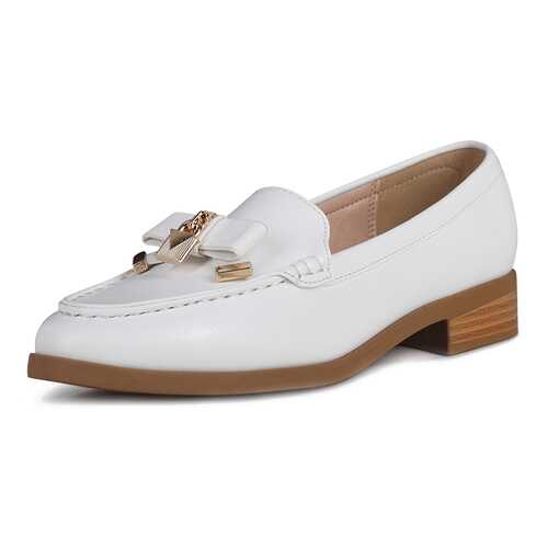 Лоферы женские T.Taccardi K0294LC-12C белые 38 RU в Wildberries