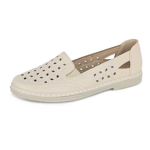 Лоферы женские T.Taccardi LL20SS-13 бежевые 40 RU в Wildberries