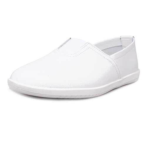 Мокасины женские Alessio Nesca 00306070 белые 38 RU в Wildberries