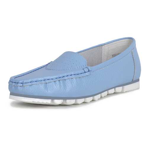 Мокасины женские Alessio Nesca K0639LC-1B синие 37 RU в Wildberries