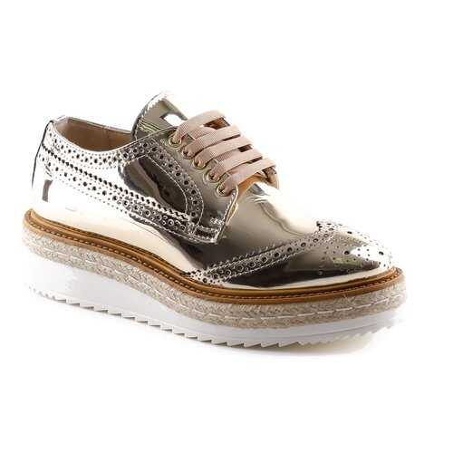 Полуботинки женские Alessandro LOVELY2 золотистые 40 RU в Wildberries