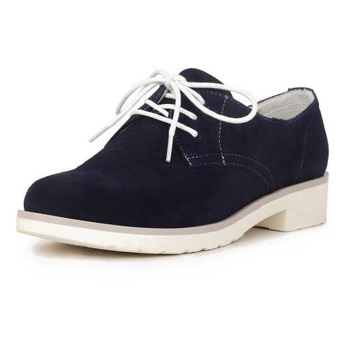 Полуботинки женские Alessio Nesca K0659LC-1A синие 37 RU в Wildberries