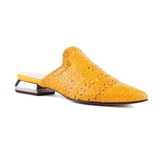 Мюли женские Donna Soft MOT1330 желтые 38 RU в Wildberries