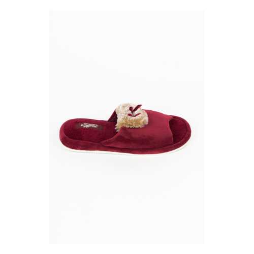 Домашние тапочки женские Effa 74282 бордовые 37 RU в Wildberries