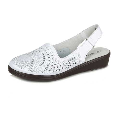 Туфли женские Alessio Nesca ADL20SS-022 белые 40 RU в Wildberries