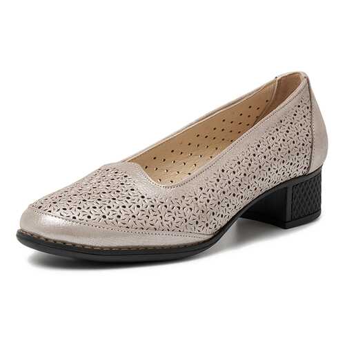 Туфли женские Alessio Nesca TR-BR-1661 серые 38 RU в Wildberries