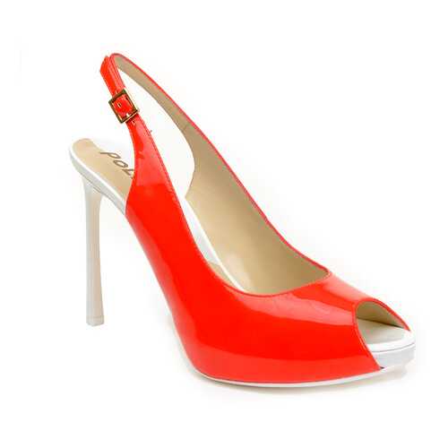 Туфли женские Pollini PA1632AC1KPC140A красные 37 RU в Wildberries