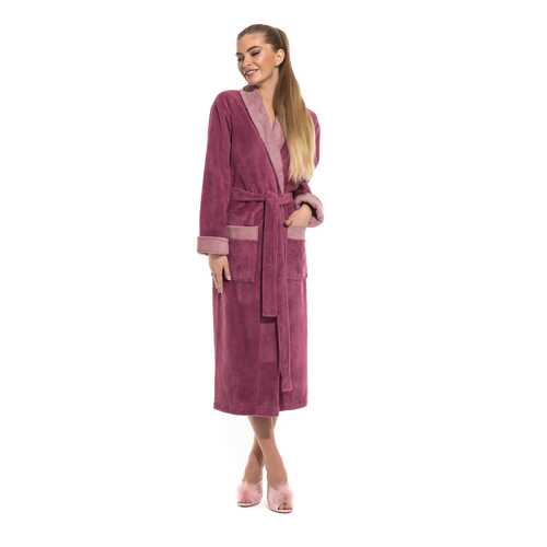 Халат женский Peche Monnaie Belette розовый XXL в Wildberries