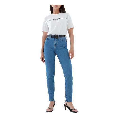 Джинсы женские ZARINA 328454754 голубые 42 в Wildberries