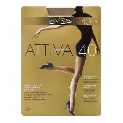 Колготки Omsa ATTIVA 40 XXL / Visone (Лёгкий загар) / 6 (XXL) в Wildberries