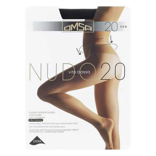 Колготки Omsa NUDO 20 VITA BASSA / Nero (Черный) / 3 (M) в Wildberries