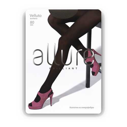 Колготки женские ALLURE ALL Velluto 80 серые 5 (XL) в Wildberries