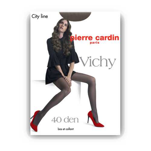 Колготки женские Pierre Cardin VICHY 40 серо-телесные 2 (S) в Wildberries
