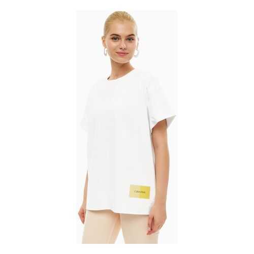 Толстовка женская Calvin Klein K20K200708 108 белая/желтая/черная XS в Wildberries