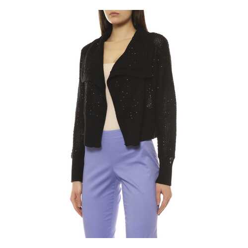 Болеро женское MARIA GRAZIA SEVERI 7700/00100 черное 44 IT в Wildberries