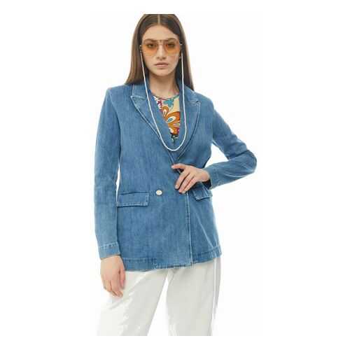 Пиджак женский Pinko 1J10EH Y5T5 F94 синий 42 IT в Wildberries