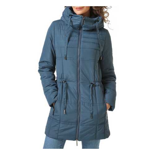 Куртка женская DizzyWay 19326 синяя 56 RU в Wildberries
