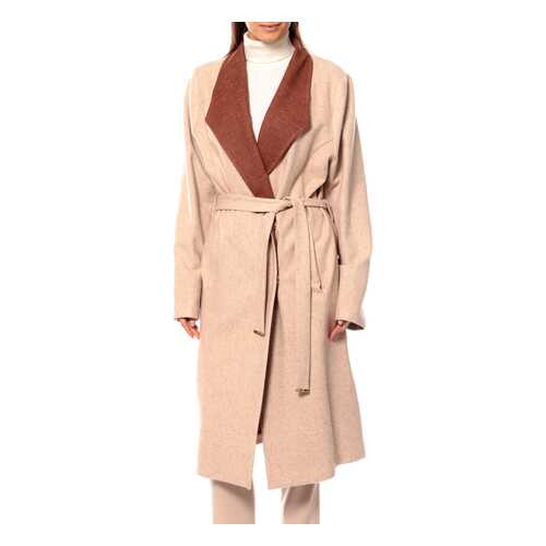 Пальто женское Style National 1496 Р244 бежевое 54 RU в Wildberries
