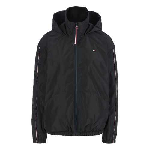 Ветровка женская Tommy Hilfiger WW0WW27252 черная XS в Wildberries
