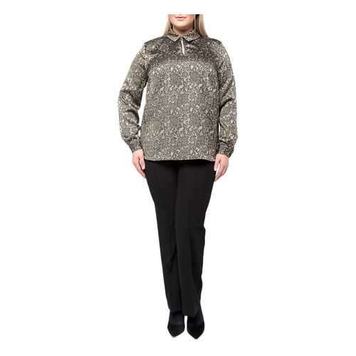 Блуза женская KR 4242 золотистая 58 RU в Wildberries