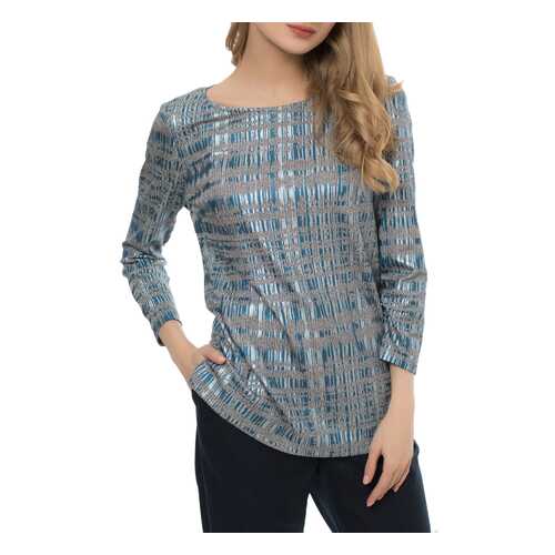 Блуза женская MONTEBELLA STYLE WZR912221 голубая 54 RU в Wildberries