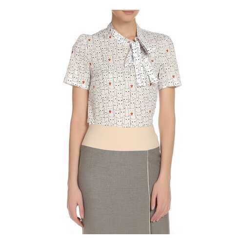 Блуза женская YARMINA BL1042-1042 белая 46 RU в Wildberries