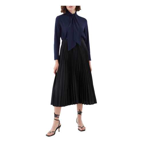 Блуза женская ZARINA 328003306 синяя 44 в Wildberries