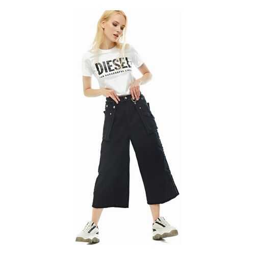 Брюки женские DIESEL 00SJAJ 0TATF 9XX черные 26 IT в Wildberries