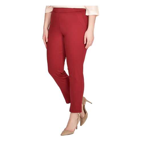 Брюки женские OLSI 1912011_4 красные 50 RU в Wildberries