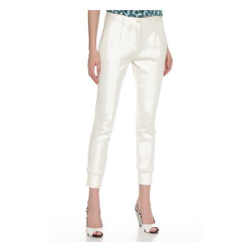 Брюки женские PINKO TAG G86159049 бежевые 40 IT в Wildberries