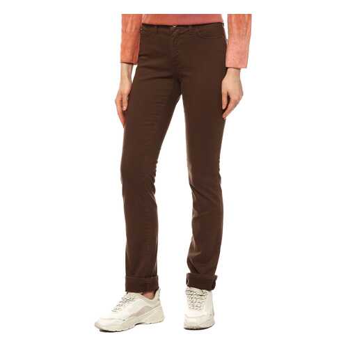 Брюки женские TRUSSARDI JEANS 5241098 коричневые 26 IT в Wildberries