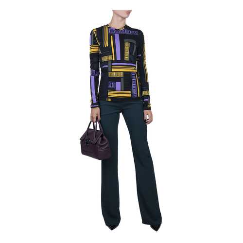 Брюки женские Versace Collection 93763 зеленые 38 IT в Wildberries