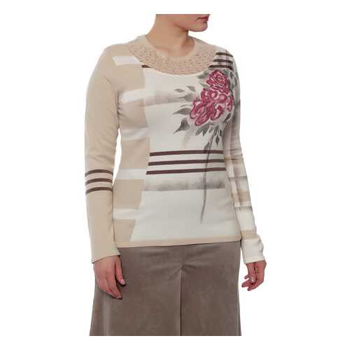 Джемпер женский RENATO BALESTRA 52357/22/36 бежевый 44 IT в Wildberries