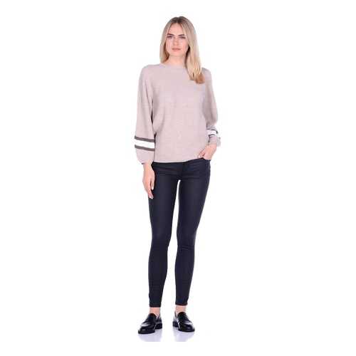Джемпер женский Viola Stils 37445 бежевый S в Wildberries