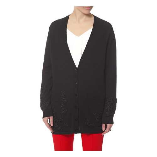 Кардиган женский Ermanno Scervino 41TMG61/00099 черный 46 IT в Wildberries