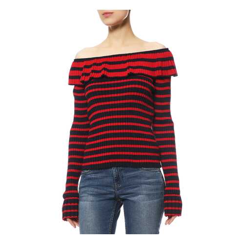 Пуловер женский MSGM 2341MDM11417473888 синий XS в Wildberries