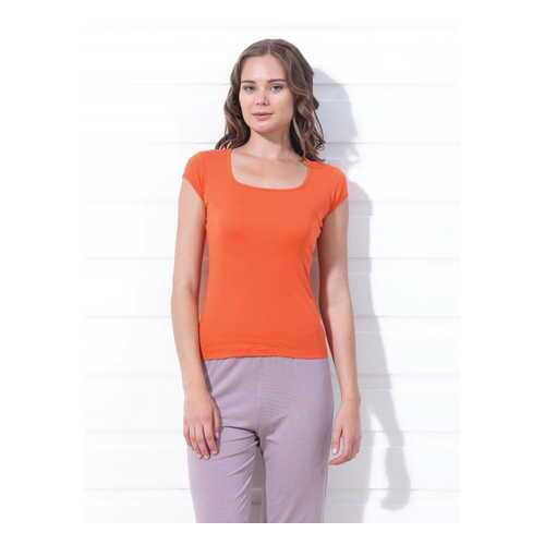 Футболка женская BlackSpade BS5517 оранжевая XL в Wildberries