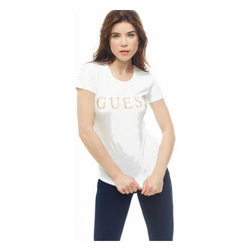 Футболка женская Guess W0YI0L-J1300 белая M в Wildberries