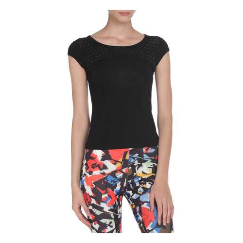 Футболка женская PATRIZIA PEPE BEACHWEAR G86057352 черная L в Wildberries