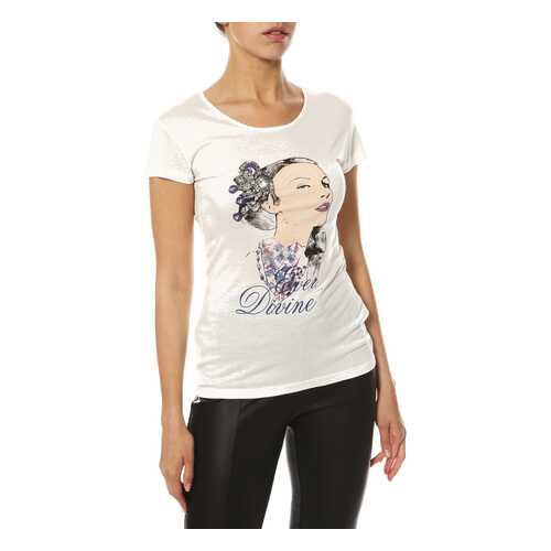 Футболка женская Silvian Heach FLXA1027TS белая L в Wildberries