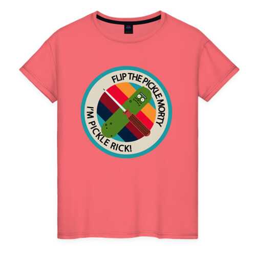 Футболка женская ВсеМайки 1856969 оранжевая XXL в Wildberries
